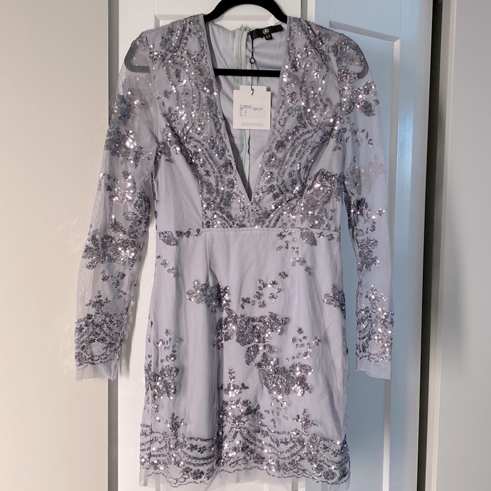 BNWT Misguided sparkly dress